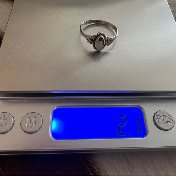 ❤️ Wild Horse Jasper Magnesite Navajo Style Southwestern 925 Silver Ring Sz 9 - Picture 10 of 14